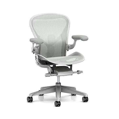 Herman Miller Aeron Ergonomic Chair, Size B - Mineral Grey