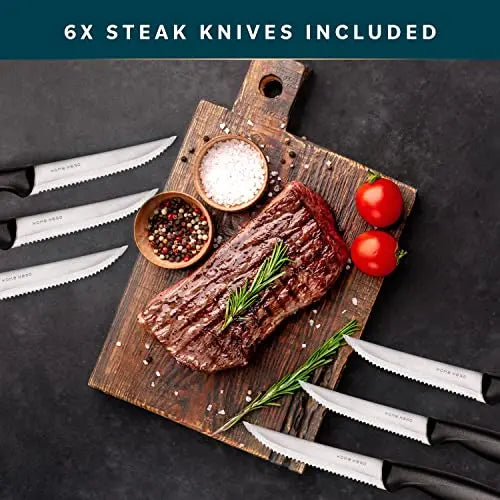Cuisinart Artiste Collection 17-Piece Knife Block Set - Stainless