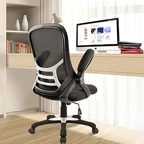 Hylone Ergonomic Office Chair | Comfortable Mesh Swivel Chair - Black