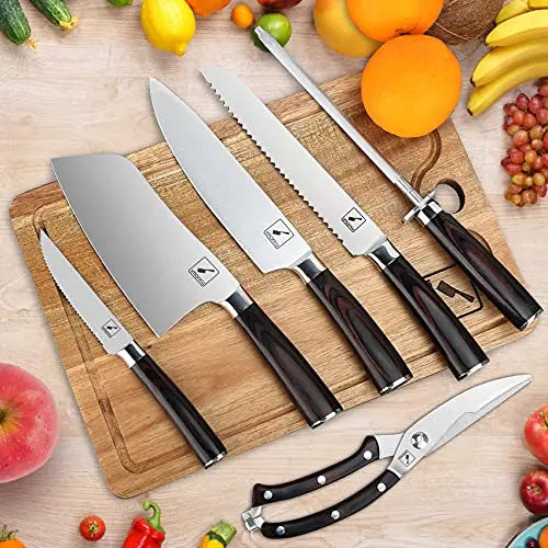  Imarku Knife Set, Kitchen Knife Set For Kitchen