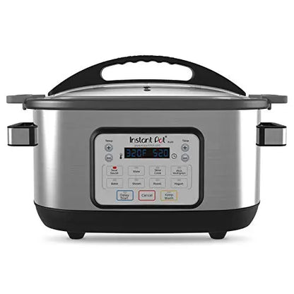 Instant Pot Aura 10-in-1 Multi-cooker Slow Cooker, 10 One-Touch Programs, 6 Qt - Silver Instant Pot