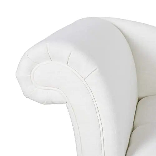 Jennifer Taylor Home Harrison Chaise Lounge - White Jennifer Taylor Home