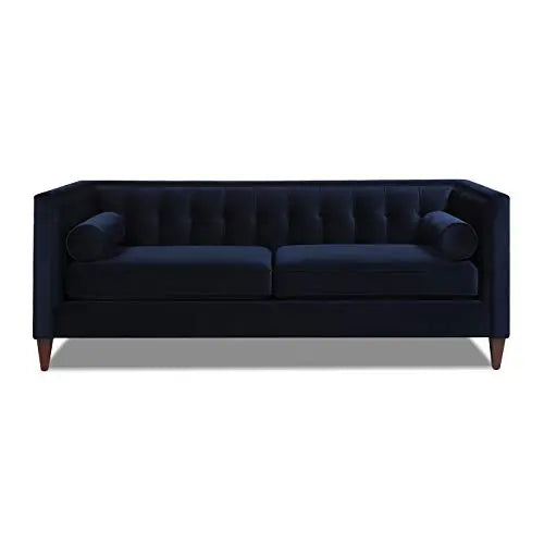 Jennifer Taylor Home Sofa | Jack Collection Upholstered Sofa - Navy Jennifer Taylor Home