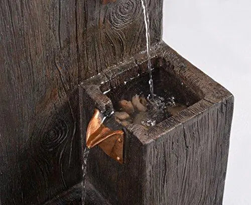 Kenroy Home Lincoln Water Fountain | Wood Grain Finish - 34" Kenroy Home