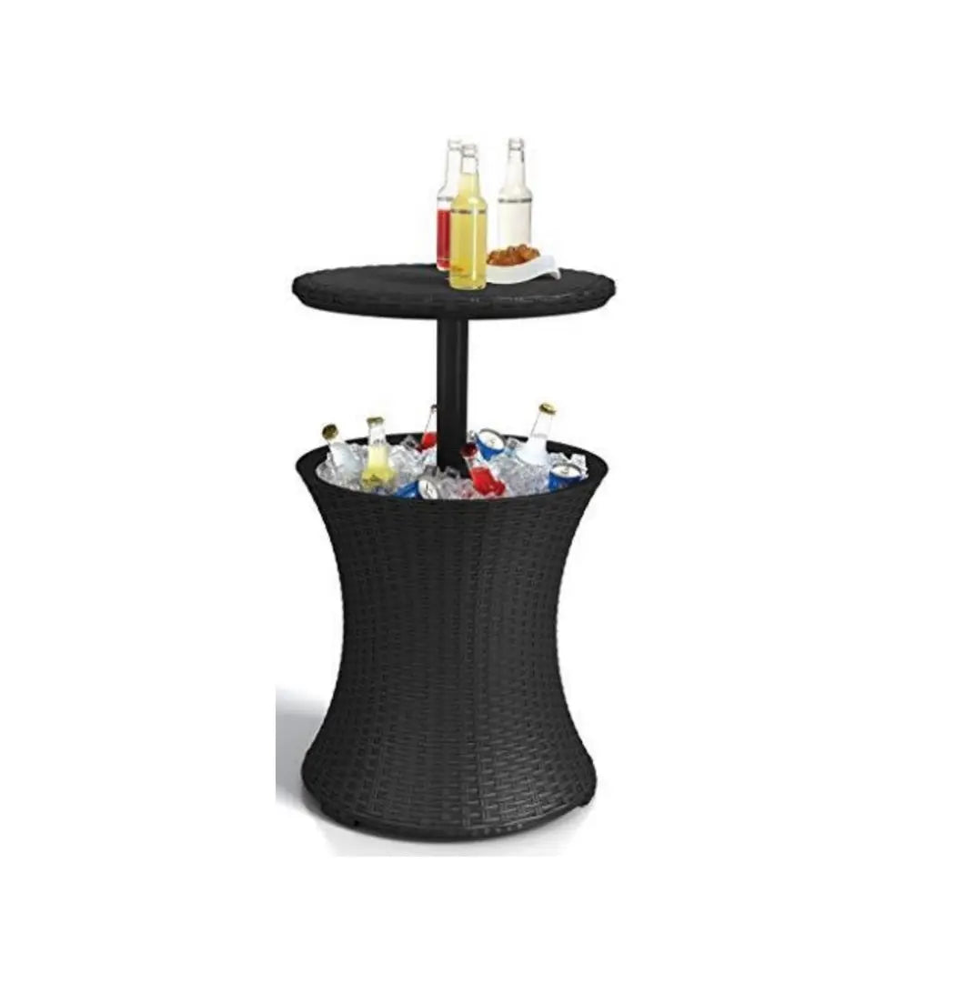 Keter Table Pacific Cool Bar Outdoor Drink Cooler - Dark Grey Keter