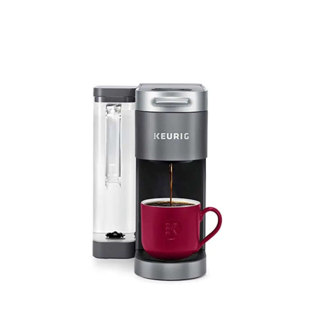 Keurig Coffee Maker K-Supreme | Single Serve K-Cup Pod Coffee Brewer With MultiStream Technology - Gray Keurig