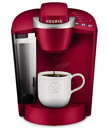 Keurig K-Classic Coffee Maker | Single Serve K-Cup Pod Coffee Brewer, 6 to 10 Oz - Red Keurig