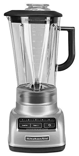 KitchenAid KSB1575MC 5-Speed Diamond 56 oz Blender - Metallic Chrome KitchenAid