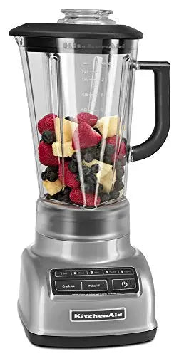 KitchenAid KSB1575MC 5-Speed Diamond 56 oz Blender - Metallic Chrome KitchenAid