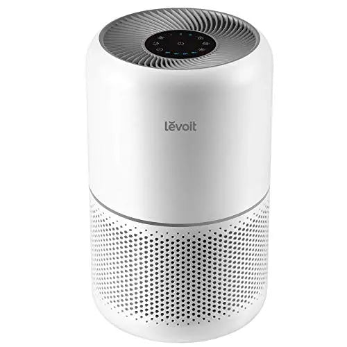 LEVOIT Air Purifier for Home Allergies, H13 True HEPA Filter, Ozone Free, Remove 99.97% Dust, Smoke, Mold, Pollen | Core 300 - White LEVOIT