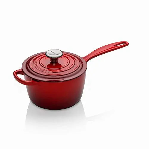 Le Creuset Enameled Cast Iron Signature 5-Piece Cookware Set - Cerise Red Le Creuset