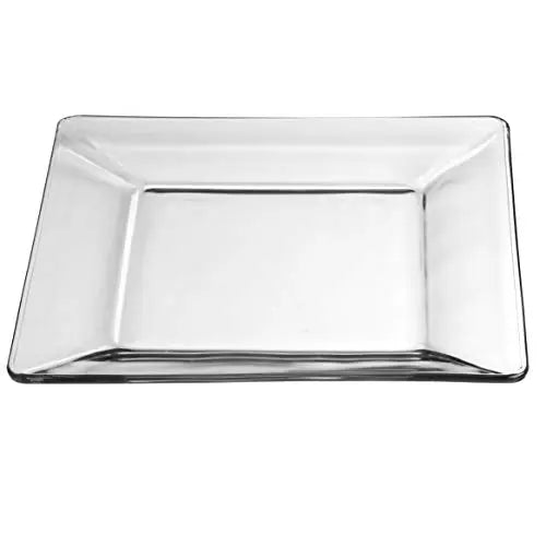 Libbey Glass Dinnerware Set | Tempo 12-Piece Set Serves 4 - Clear Libbey