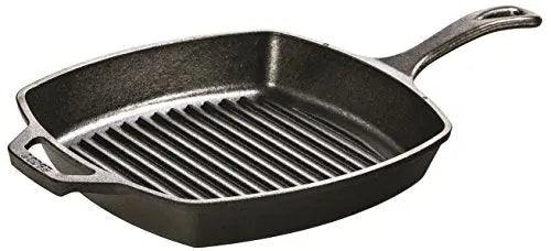 Lodge Cast Iron Square Pan - Black Lodge