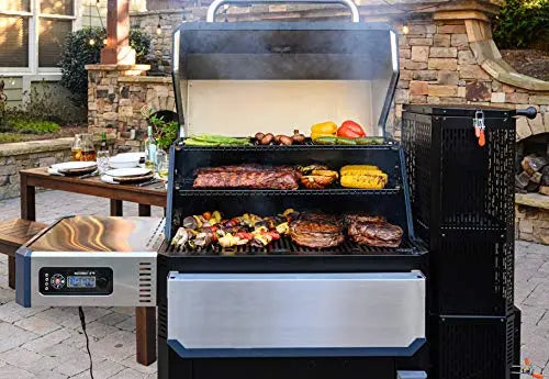 Masterbuilt Charcoal Grill Gravity Series 1050 Digital Grill + Smoker - Black Masterbuilt