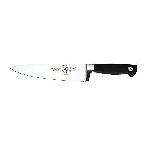 Mercer Culinary Genesis Knives | 6-Piece Forged Knife Block Set - Black Mercer Culinary