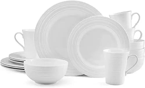 Mikasa Ciara 16-Piece Dinnerware Set - White Mikasa