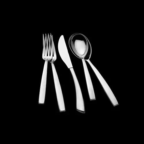 Mikasa Kya 5-Piece Stainless Steel Flatware Set, Serves 1 - Silver Mikasa