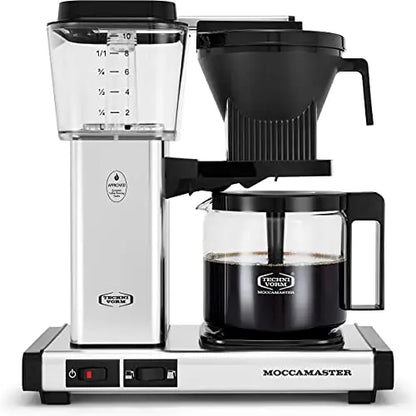 Moccamaster Select 10-Cup Coffee Maker - Polished Silver, 40 oz Technivorm Moccamaster