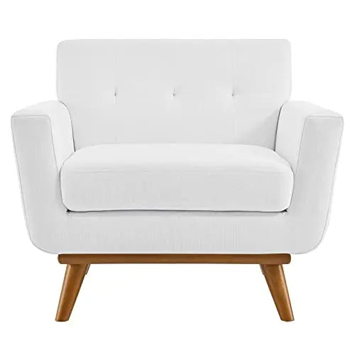 Modway Engage Modern Accent Chair - White Modway