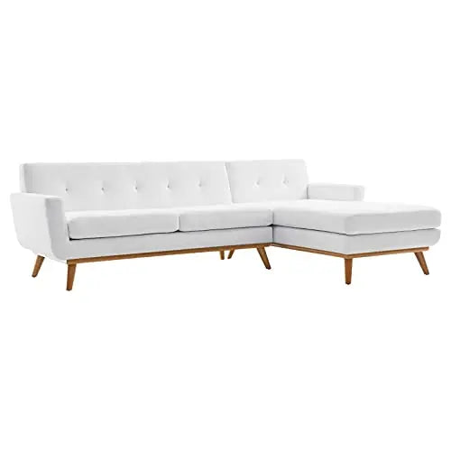 Modway Engage Modern Sectional - White Modway
