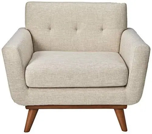 Modway Engage Modern Upholstered Accent Chair - Beige Modway