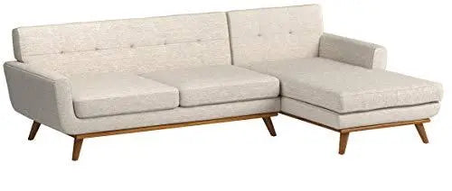 Modway Engage Modern Upholstered Right-Facing Sectional Sofa - Beige Modway