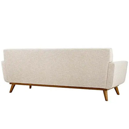 Modway Engage Modern Upholstered Sofa - Beige Modway