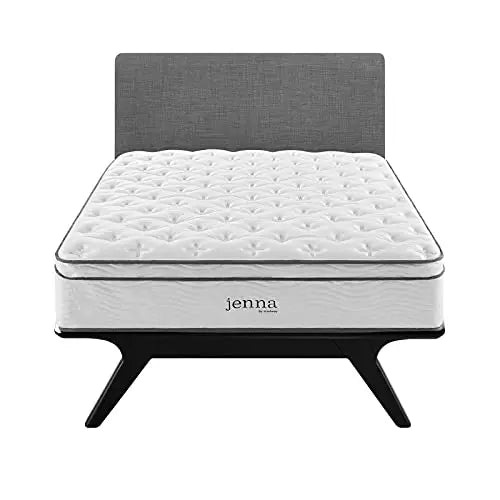 Modway Jenna 14 Innerspring Quilted Pillow Top Mattress Modway