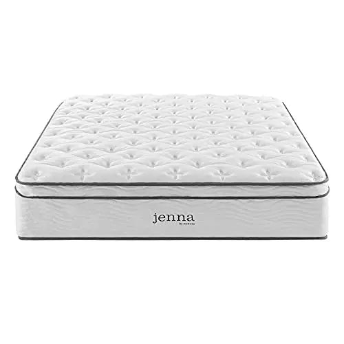 Modway Jenna 14 Innerspring Quilted Pillow Top Mattress Modway