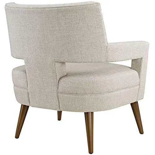 Modway Mid-Century Modern Upholstered Accent  Lounge Arm Chair - Sand Modway