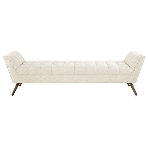 Modway Upholstered Modern Bench Seat - Beige Modway