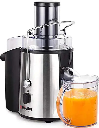 Mueller Austria Juicer | Centrifugal Juicing Machine - Silver Mueller Austria