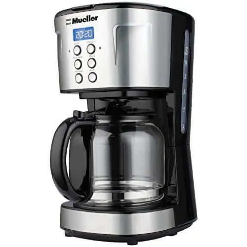 Mueller Ultra Coffee Maker, Programmable 12-Cup Machine, Multiple Brew Strength, Keep Warm Mueller Austria