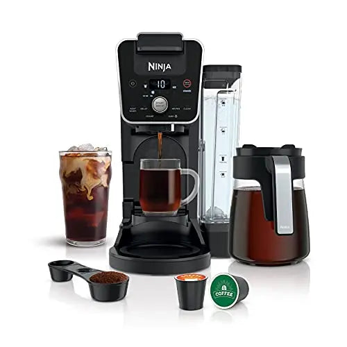 Ninja Dual Brew Coffee Maker | Grounds & K-Cup Pod Compatible - Black Ninja