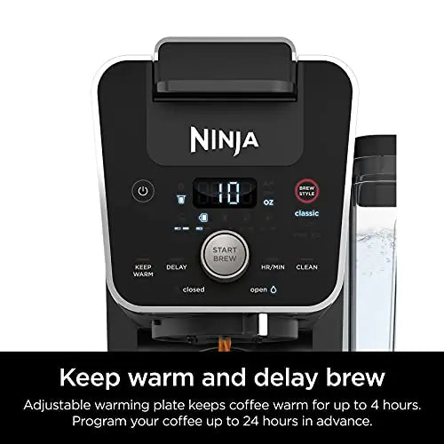 Ninja Dual Brew Coffee Maker | Grounds & K-Cup Pod Compatible - Black Ninja