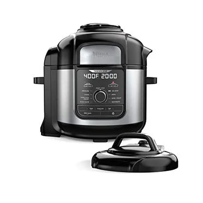 Ninja Foodi Pressure Cooker 9-in-1 Deluxe Extra Large 8 QT Air Fry - Stainless Finish Ninja