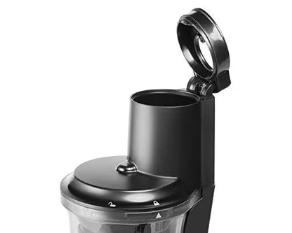 Nutribullet Juicer Machine, Quiet Motor & Reverse Function, BPA-Free - Charcoal Black NutriBullet