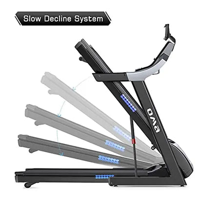 OMA Treadmill 5925CAI with 3.0 HP 15% Auto Incline, Folding Exercise Treadmill OMA