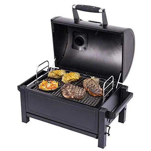 Oklahoma Joe's Grill | Rambler Portable Charcoal Grill - Black Oklahoma Joe's