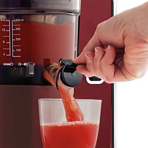 Omega Juicer | Vertical Slow Masticating Juice Extractor - Red Omega