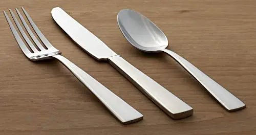 Oneida Satin Nocha 20-Piece Stainless Steel Everyday Flatware Silverware Set, Service for 4 - Silver Oneida