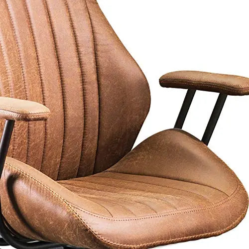 Ovios Office Chair | Modern Ergonomic Chair - Brown ovios