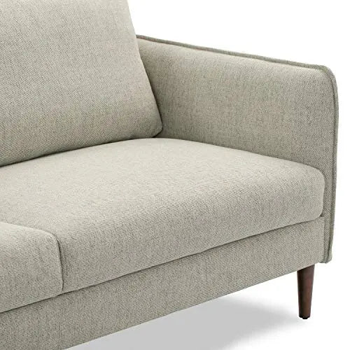 POLY and BARK Latta Left-Facing Sectional Sofa - Twill Stone POLY & BARK