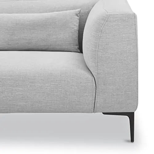 POLY and BARK Sofa | Sola Modular 3 Piece Modern Sofa - Soho Grey POLY & BARK