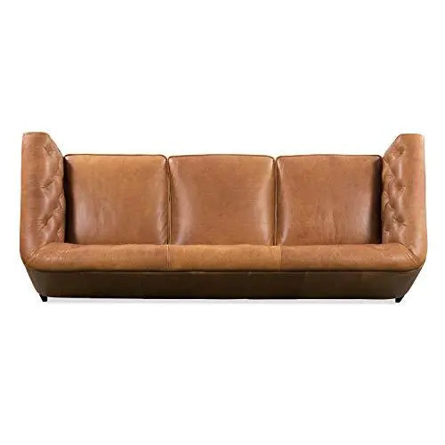 Poly and Bark Essex  Italian Tanned Leather Sofa - Cognac Tan POLY & BARK