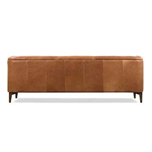 Poly and Bark Essex  Italian Tanned Leather Sofa - Cognac Tan POLY & BARK