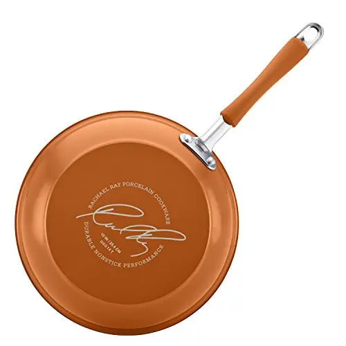 Rachael Ray Cookware Cucina Nonstick 12 Piece Set - Pumpkin Orange Rachael Ray