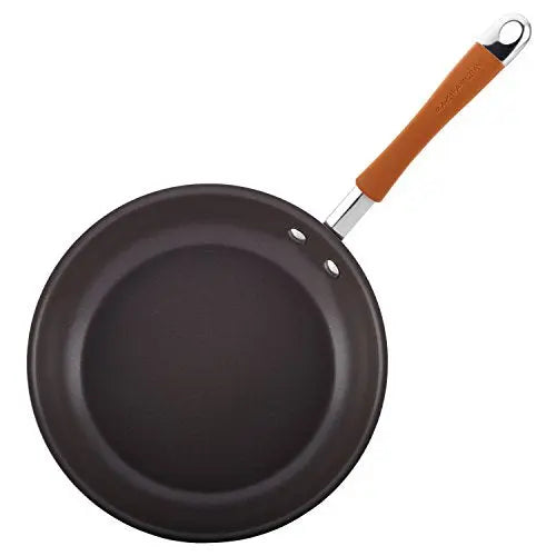Rachael Ray Cookware Set Cucina Nonstick Pots/Pans 12 PC - Gray/Orange –  Môdern Space Gallery