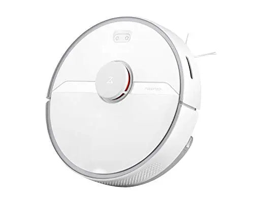 Roborock S6 Robot Vacuum and Mop, Multi-Floor Mapping, Navigation, No-go Zones, Super Strong Suction - White roborock
