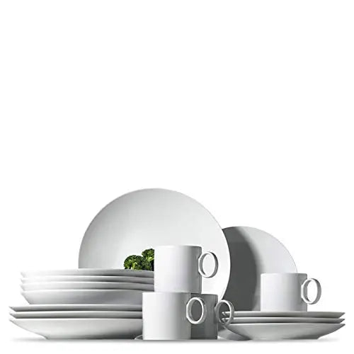 Rosenthal Thomas Loft Modern White Porcelain Dinnerware Set  16 pieces Rosenthal